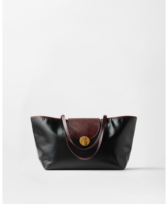 Vivian Small Coated Canvas Tote