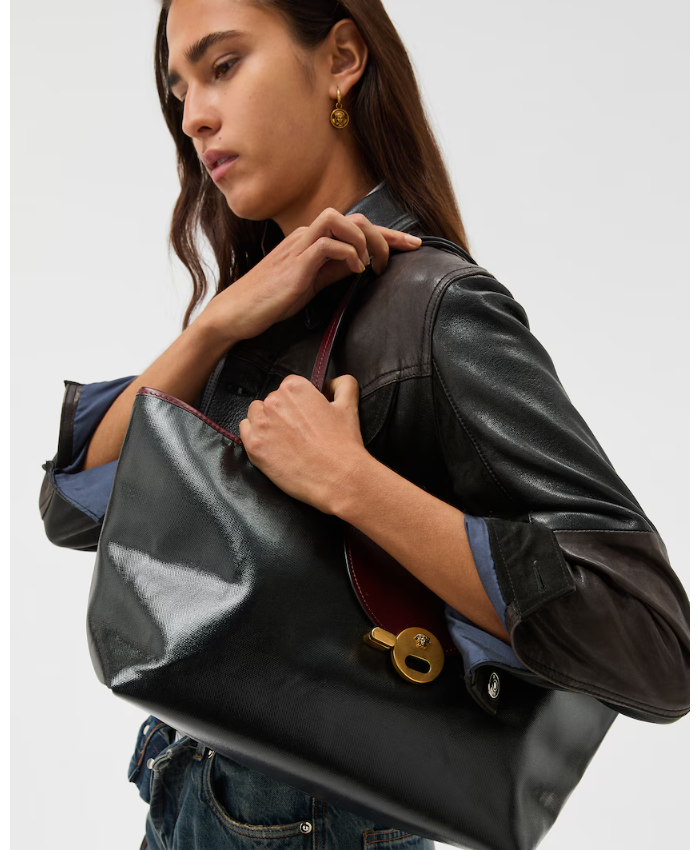 Vivian Small Coated Canvas Tote