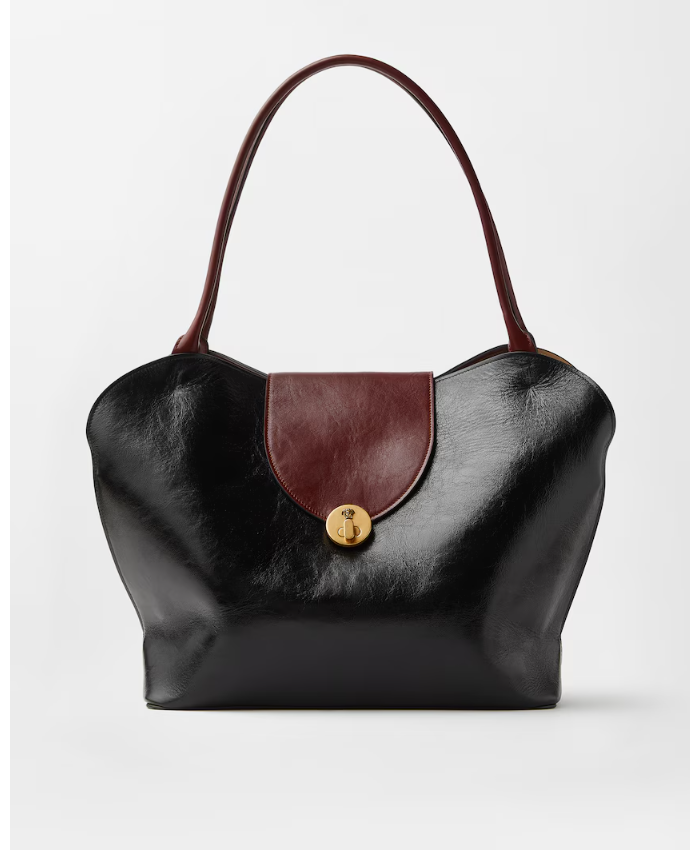 Vivian Large Leather Shoulder Bag
