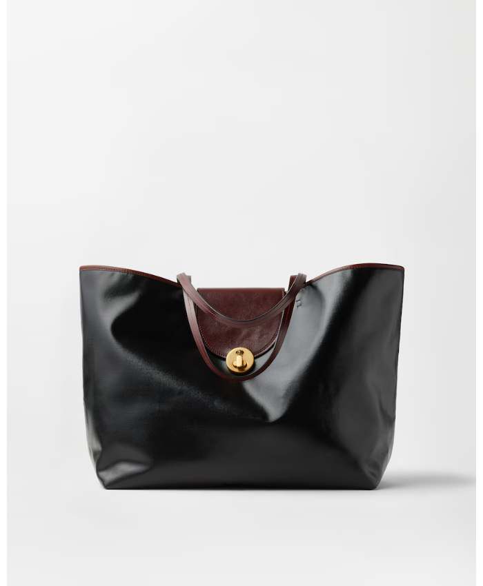 Vivian Large Coated Canvas Tote