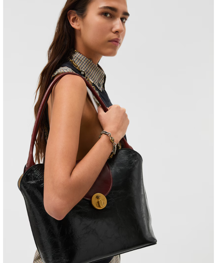 Vivian Leather Shoulder Bag
