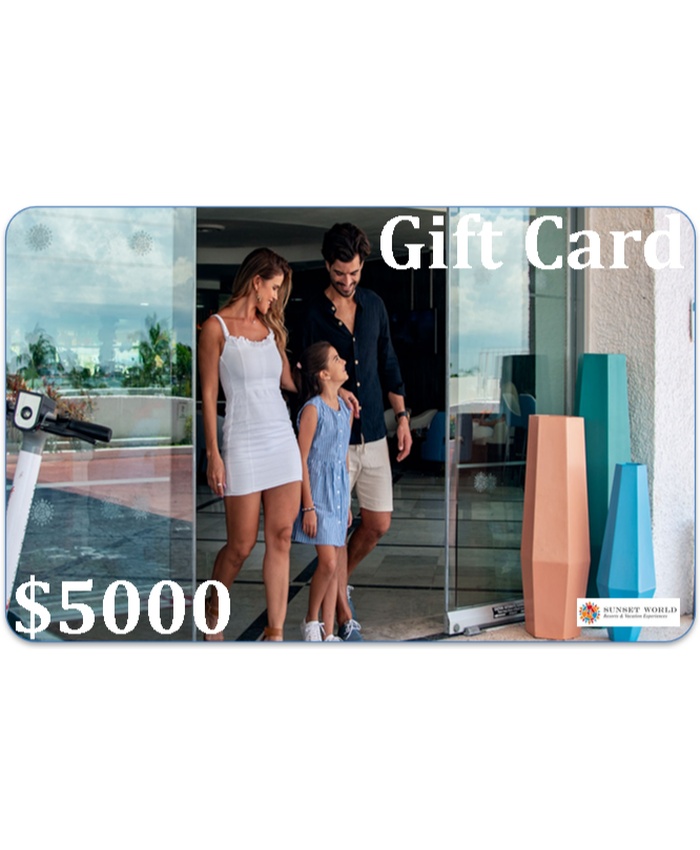 $5000 Gift Card