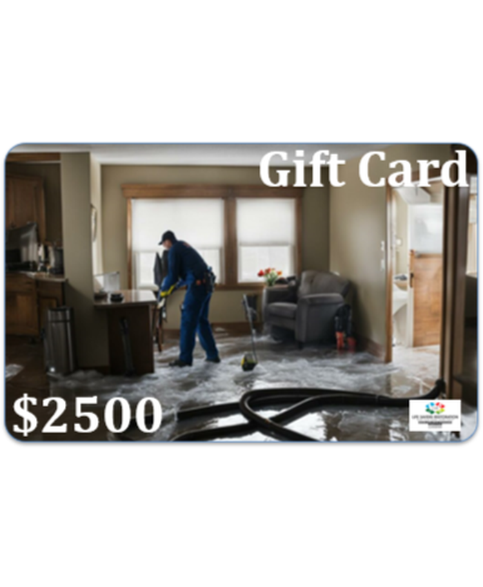 $2500 GIFT CARD