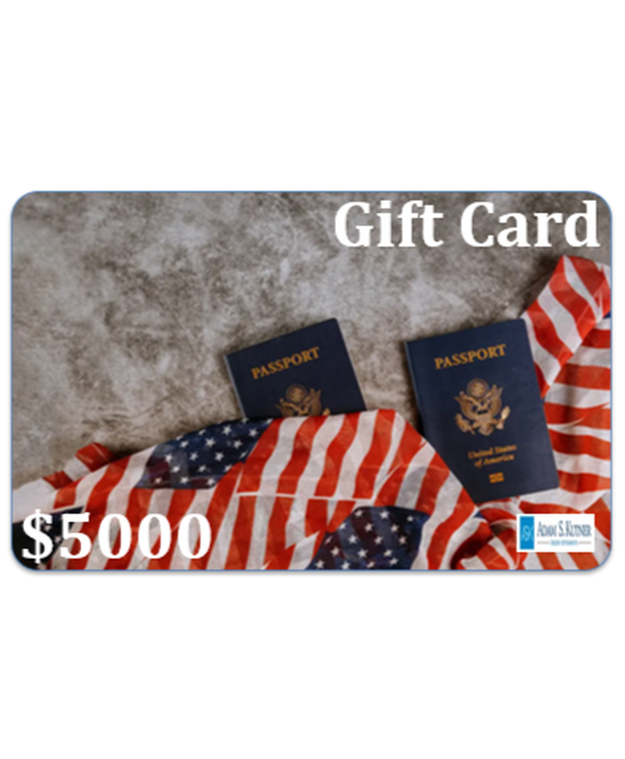 $5000 GIFT CARD