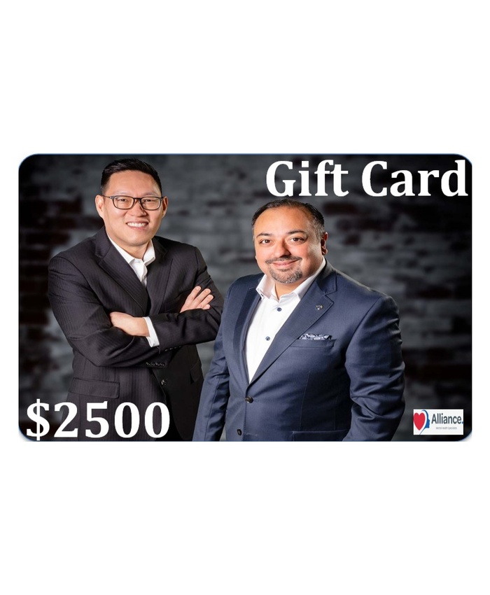 $2500 GIFT CARD