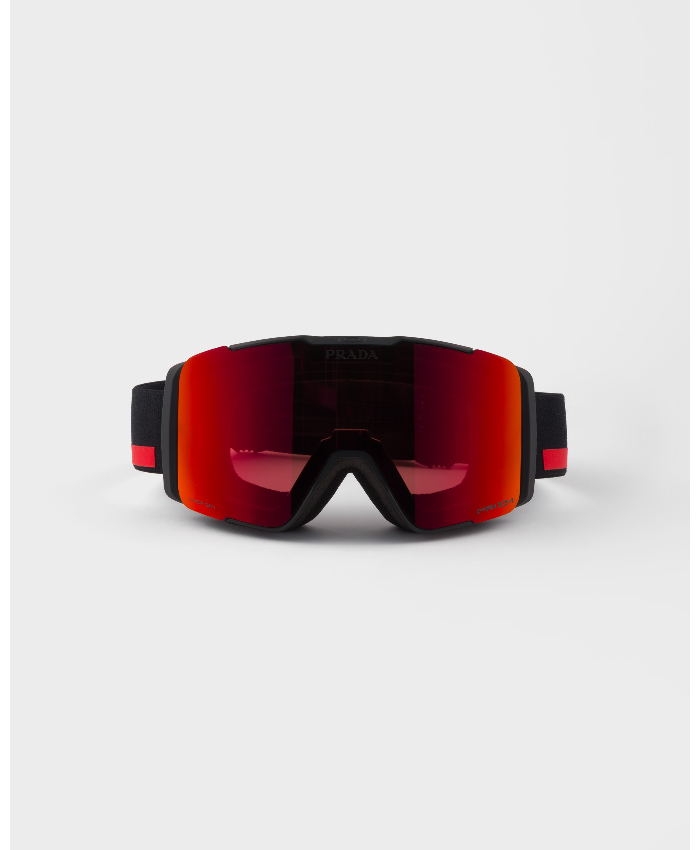 Prada Linea Rossa By Oakley Snow Goggle With Interchangeable Lenses