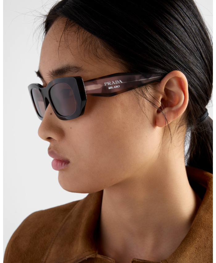 Sunglasses with the Prada logo