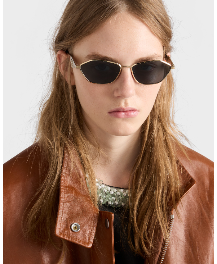 Sunglasses With Prada Logo