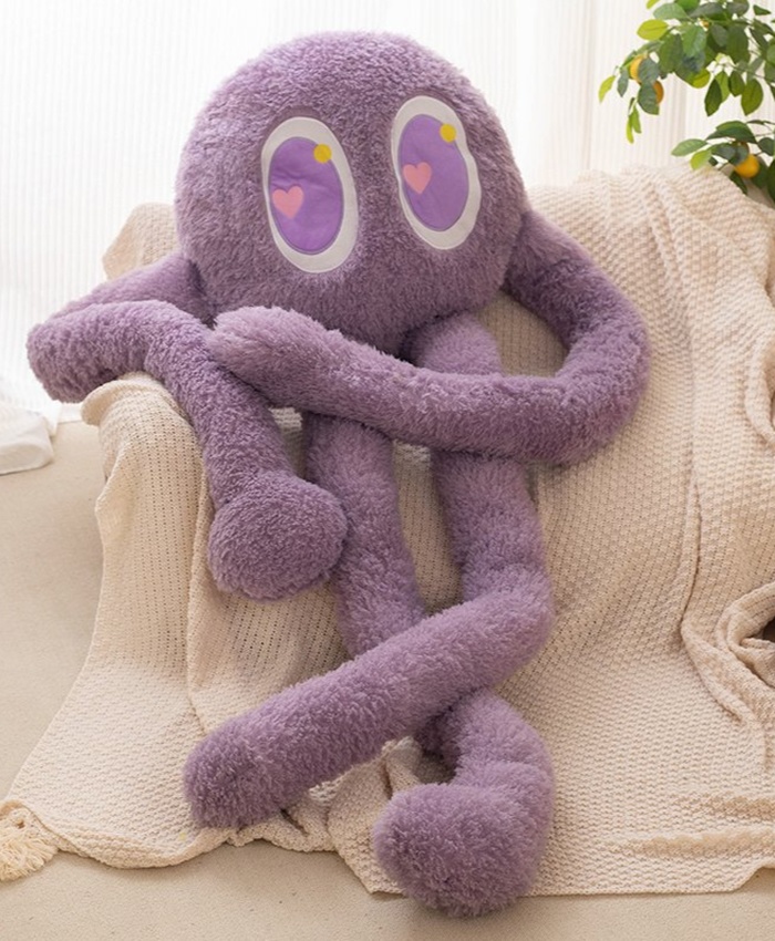 200CM Giant Green And Purple Octopus Plush Toy