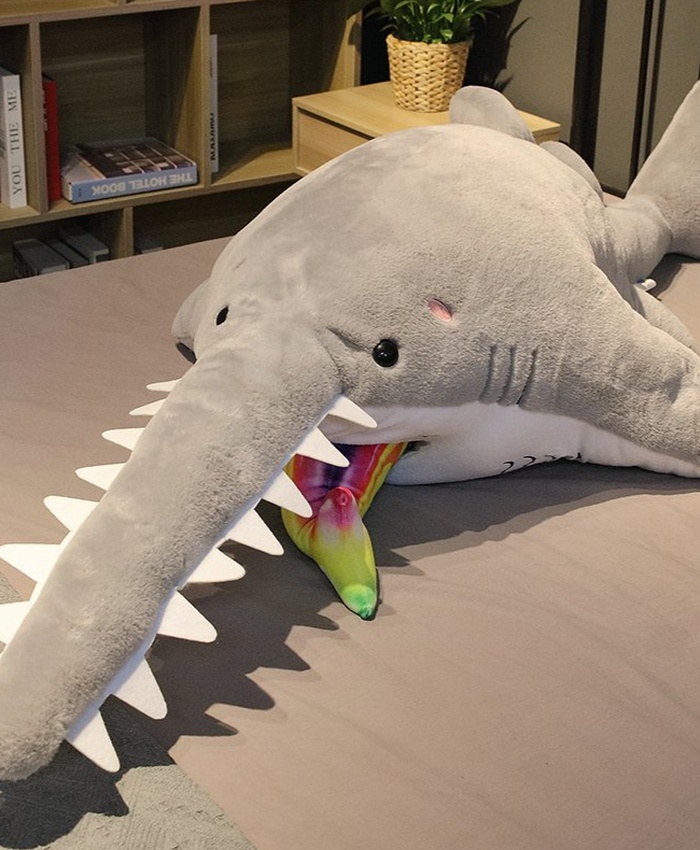 Jagged Shark Plush Toy