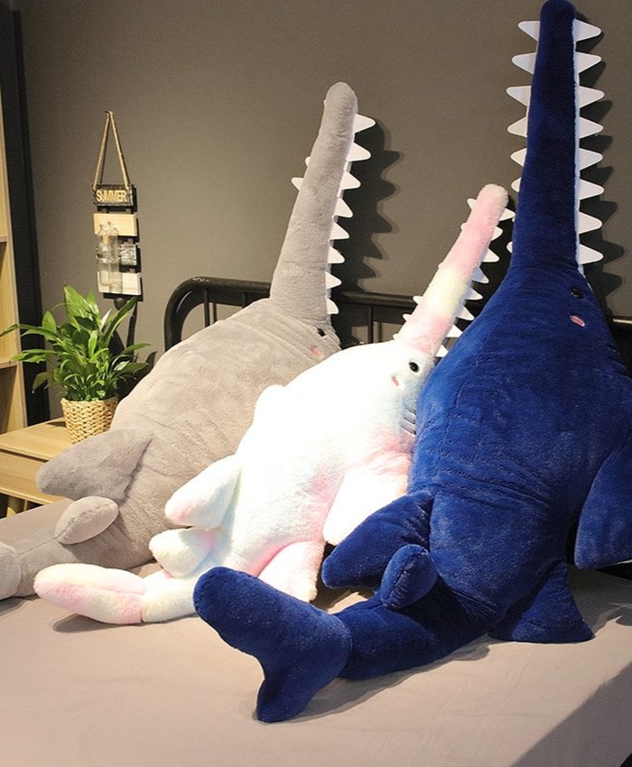 Jagged Shark Plush Toy