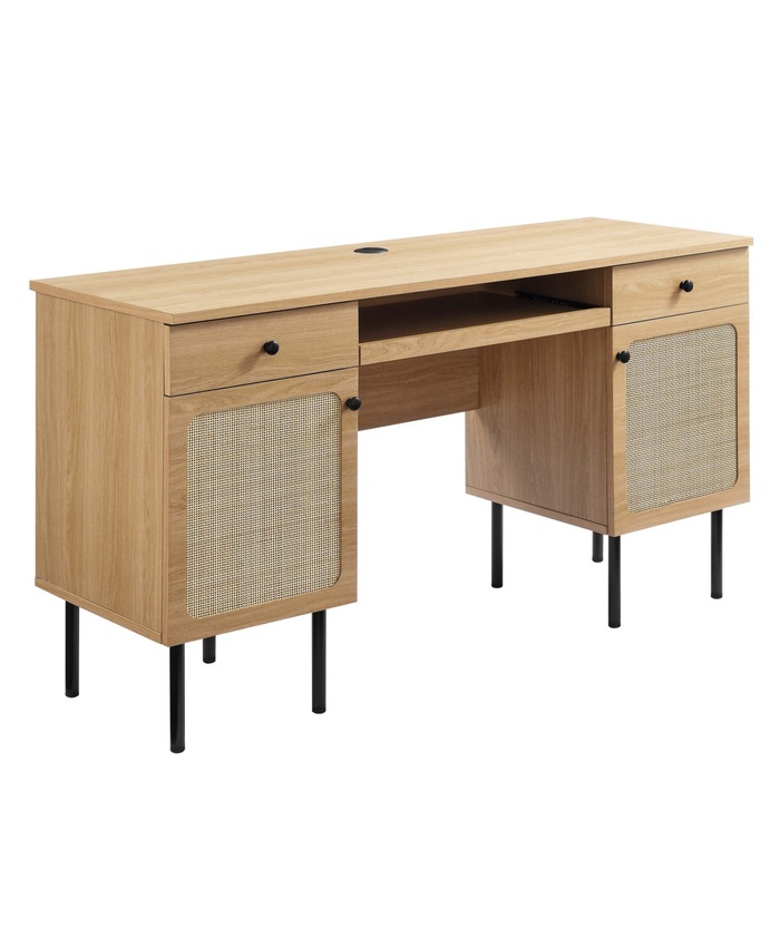 Chaucer Office Desk in Oak
