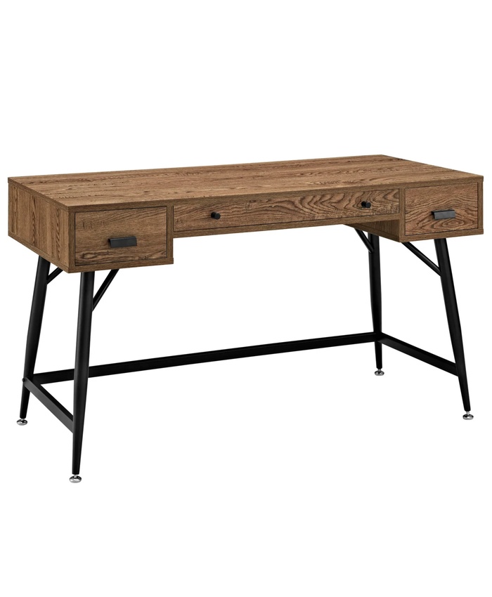 Surplus Office Desk in Walnut