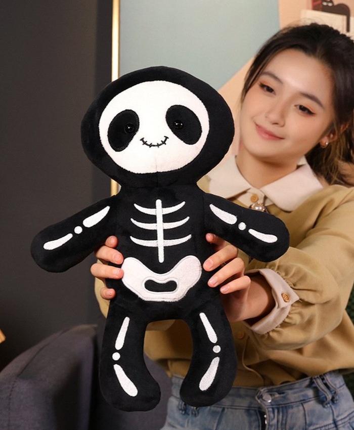 Halloween Skeleton Plush Doll