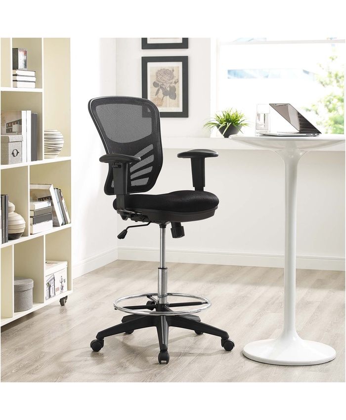 Articulate Drafting Chair In Black
