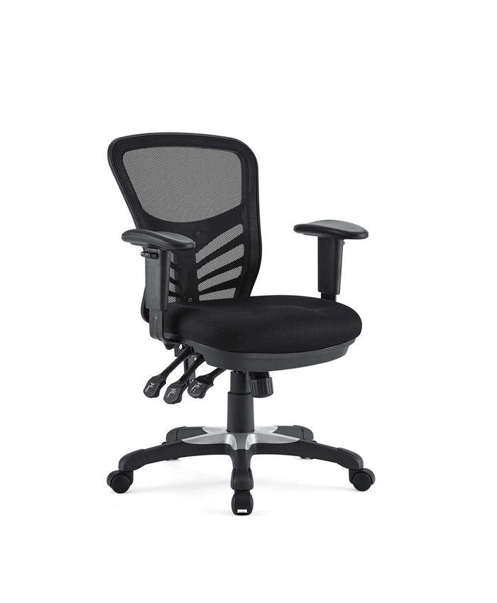 Articulate Mesh Office Chair In Black