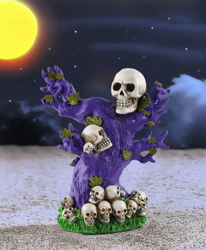 Monster Head Resin Ornament