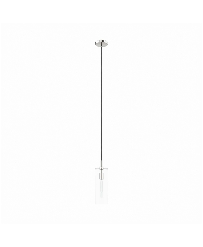 Skylark Pendant Light in Clear Polished Nickel