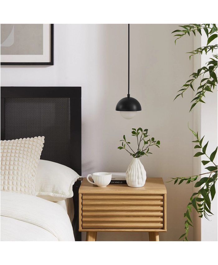 Eclipse Globe Pendant Light In Black