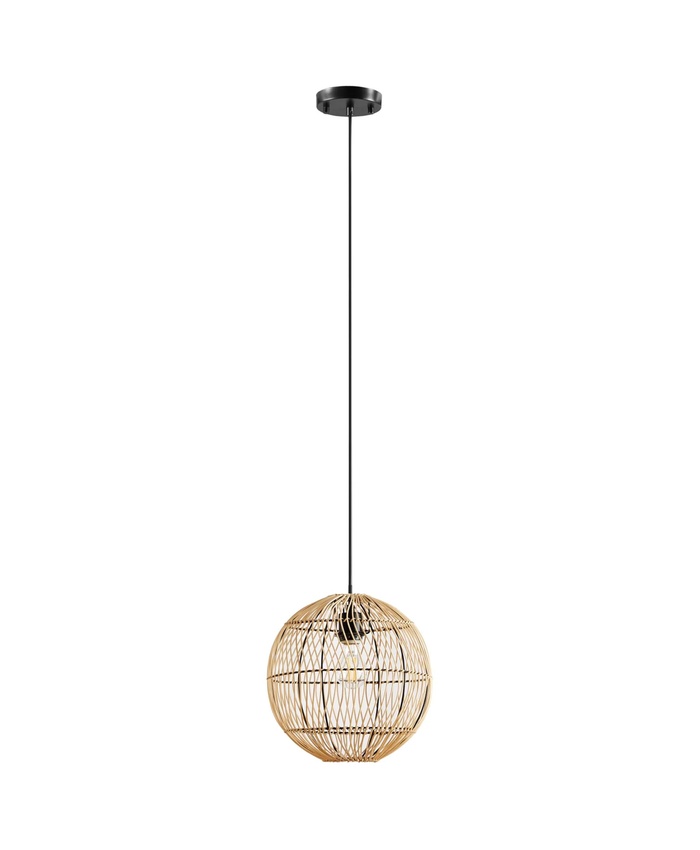 Nurture Rattan Pendant Light In Natural