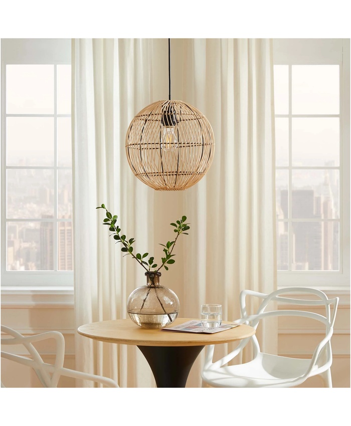 Nurture Rattan Pendant Light In Natural