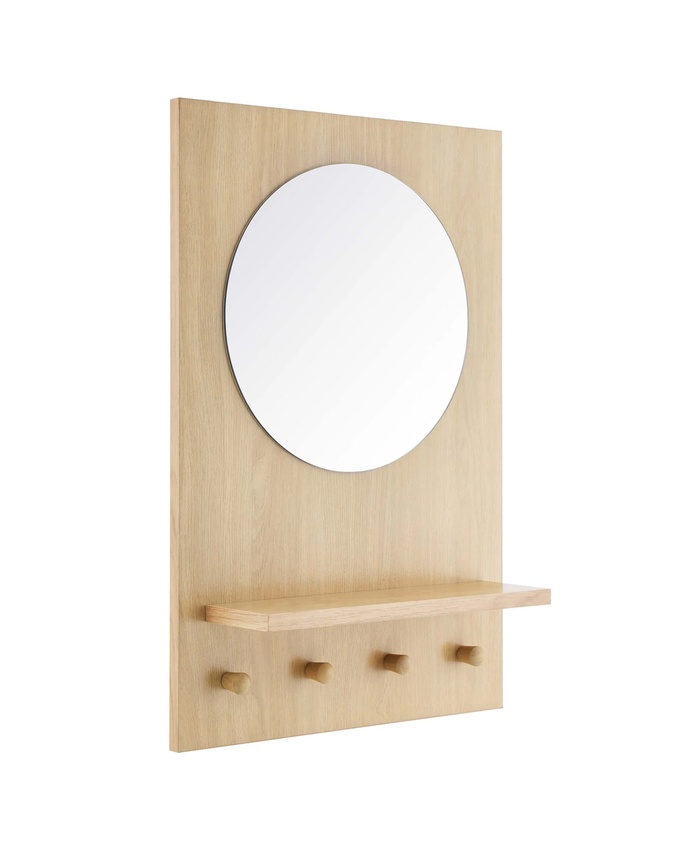 Glint Mirror In Oak