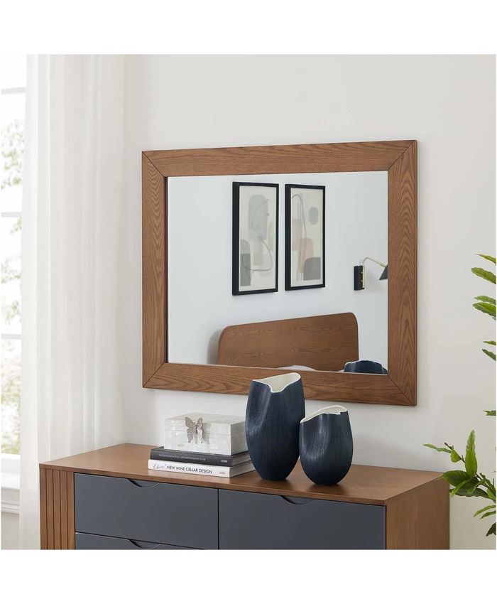 Dylan Mirror In Walnut