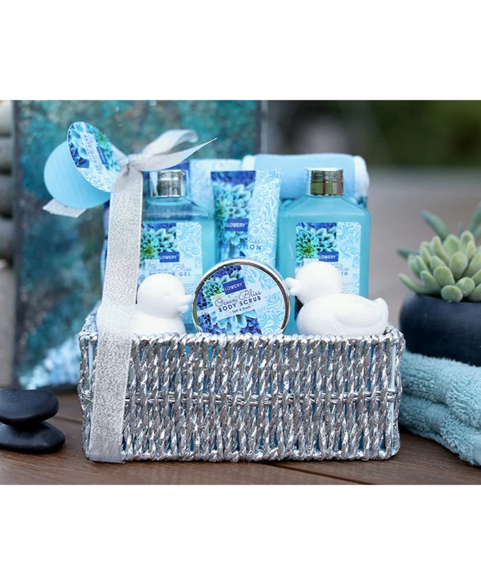 Ocean Bliss Bath Set - 10Pc Home Spa Kit