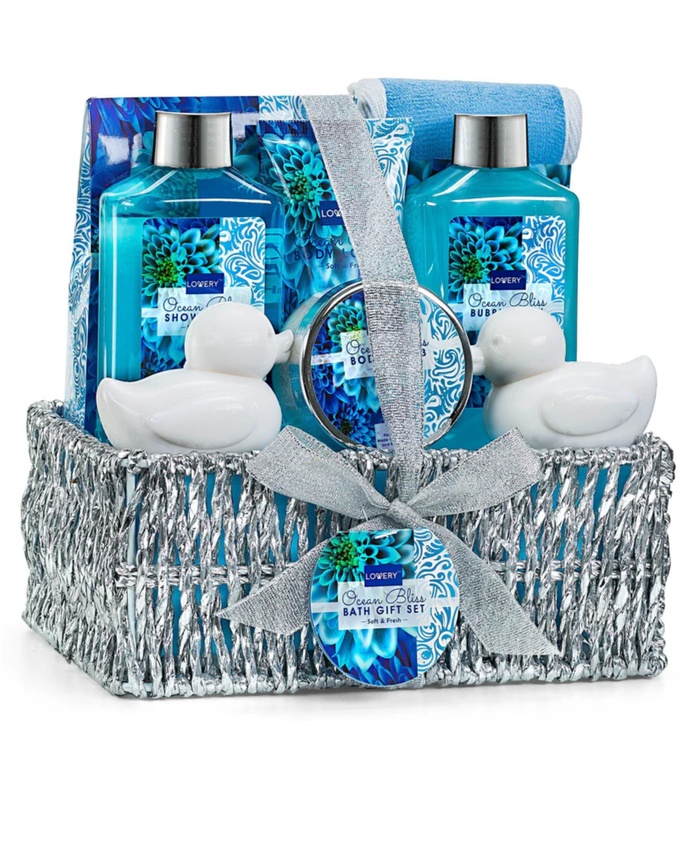 Ocean Bliss Bath Set - 10Pc Home Spa Kit