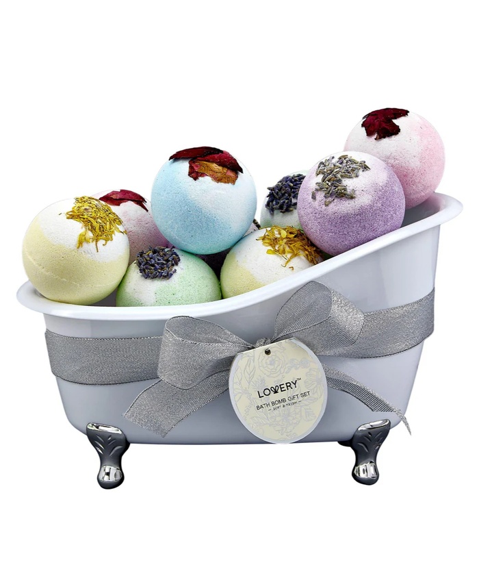 Bath Bombs Gift Set - 10Pc Variety Bubble Bath Gift