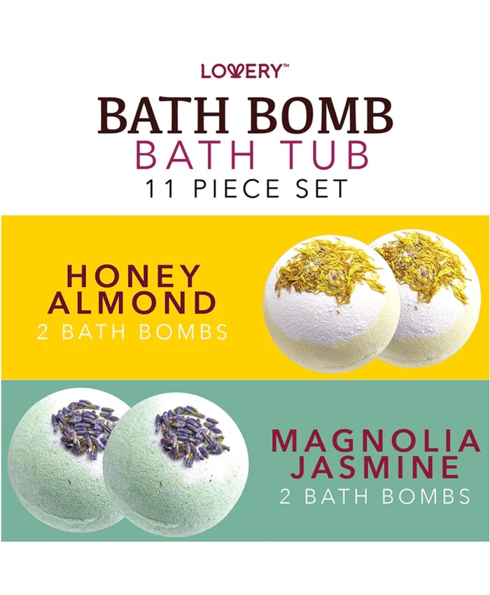 Bath Bombs Gift Set - 10Pc Variety Bubble Bath Gift