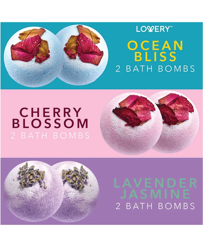 Bath Bombs Gift Set - 10Pc Variety Bubble Bath Gift