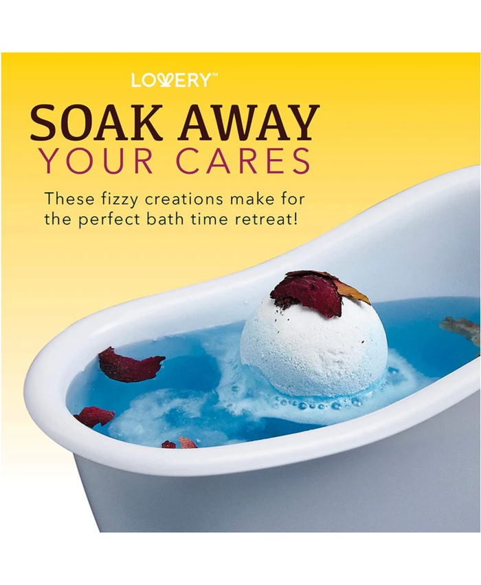 Bath Bombs Gift Set - 10Pc Variety Bubble Bath Gift