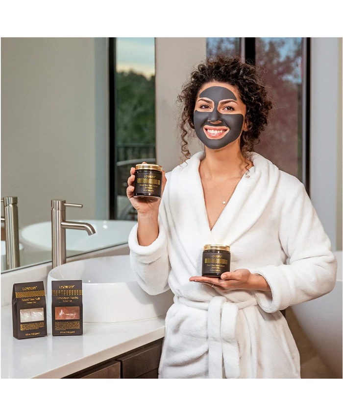 Dead Sea Minerals Home Bath Gift Box - 5Pc Spa Kit