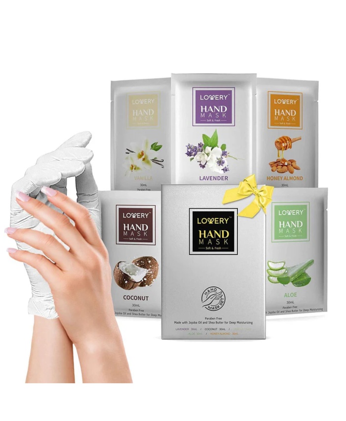 Deep Conditioning Hand Mask Set - 5 Pack Lotion Gloves