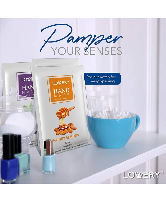 Deep Conditioning Hand Mask Set - 5 Pack Lotion Gloves