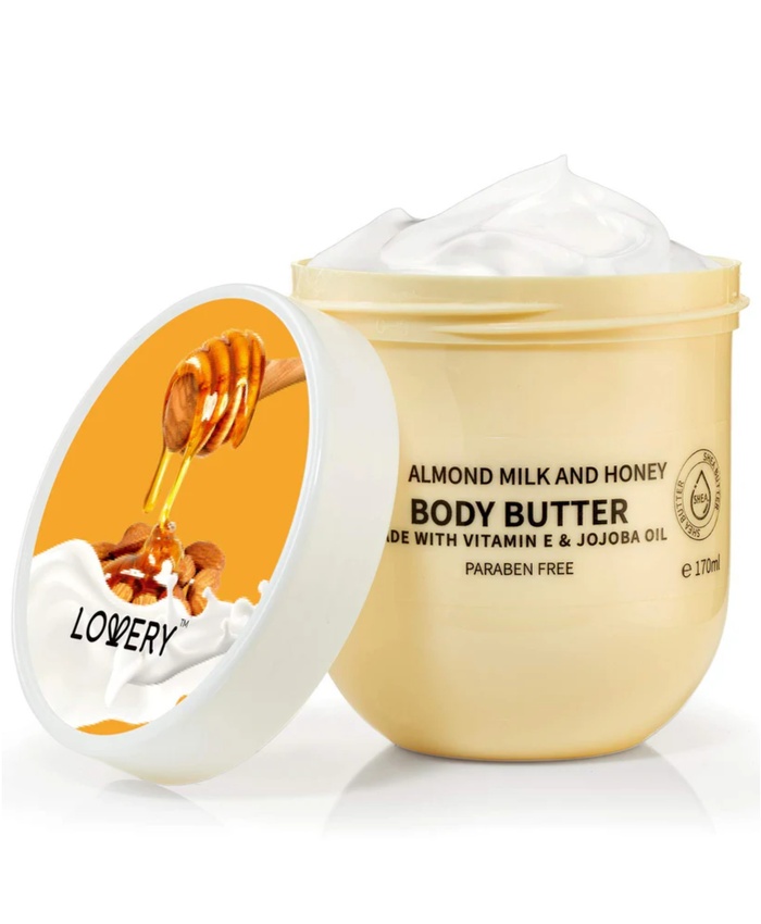 Almond Milk And Honey Body Butter - 6oz Whipped Cream