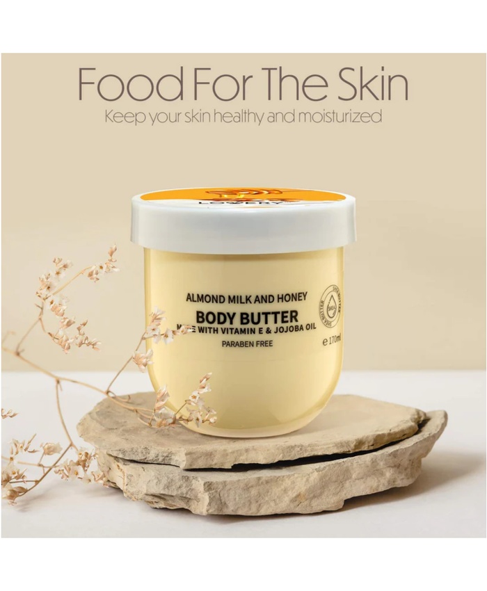 Almond Milk and Honey Body Butter - 6oz Whipped Cream