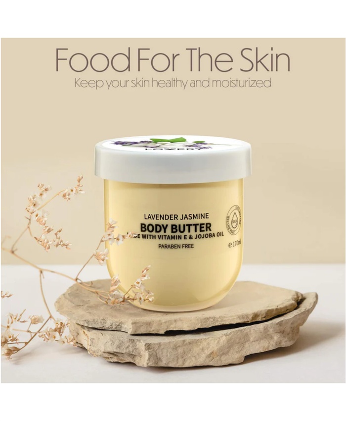 Lavender Jasmine Body Butter - 6oz Whipped Cream