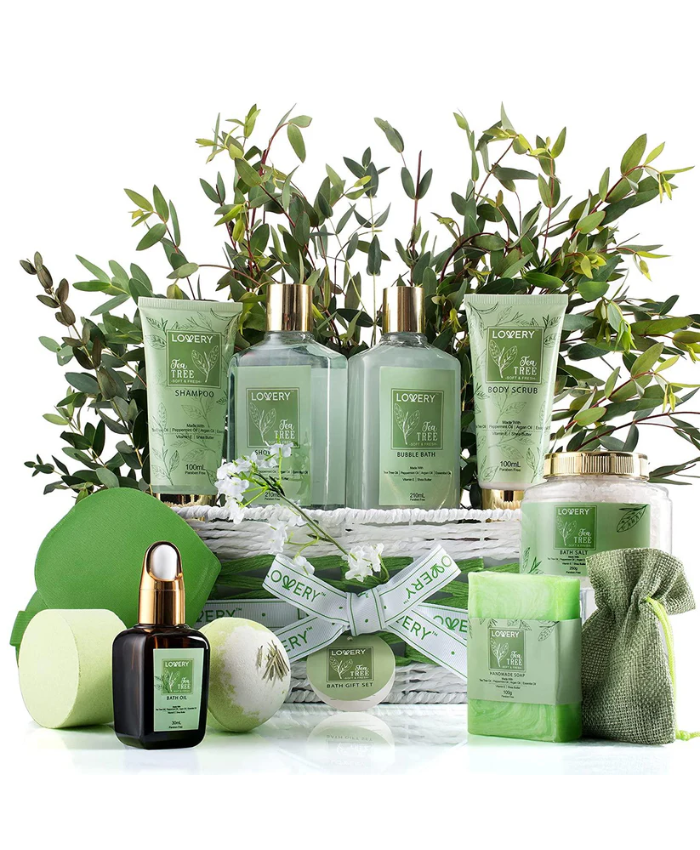Tea Tree Spa Bath Set - 15Pc Aromatherapy Gift
