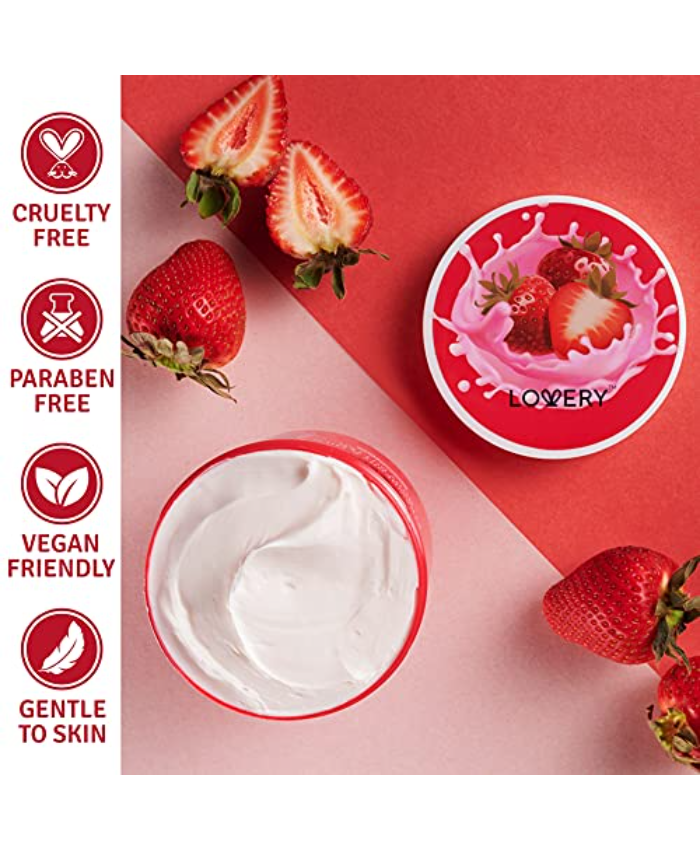 Strawberry Milk Body Butter - 2Pc Whipped Cream