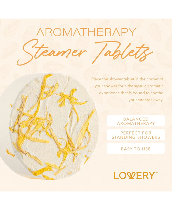 Luxe Almond Milk and Honey Spa Gift Basket - 10Pc Home Bath Kit