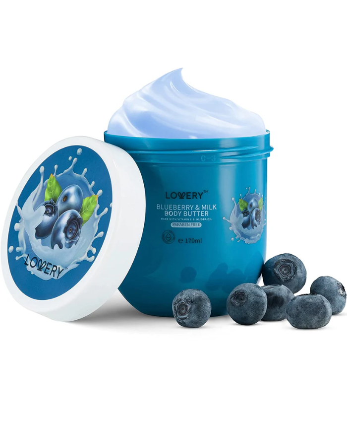 Blueberry Milk Body Butter - 6oz Whipped Cream