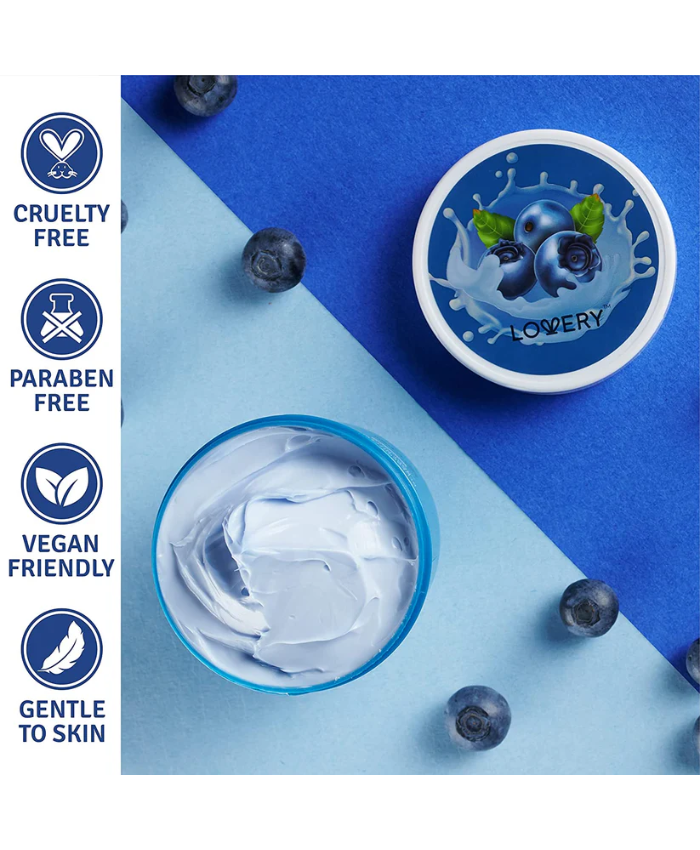 Blueberry Milk Body Butter - 6oz Whipped Cream