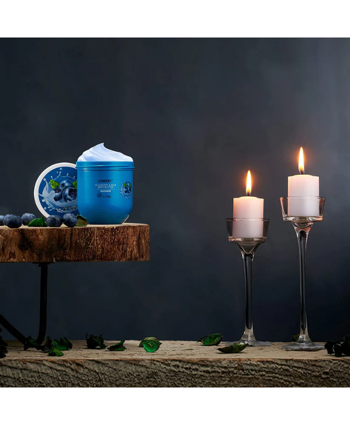 Blueberry Milk Body Butter - 6oz Whipped Cream