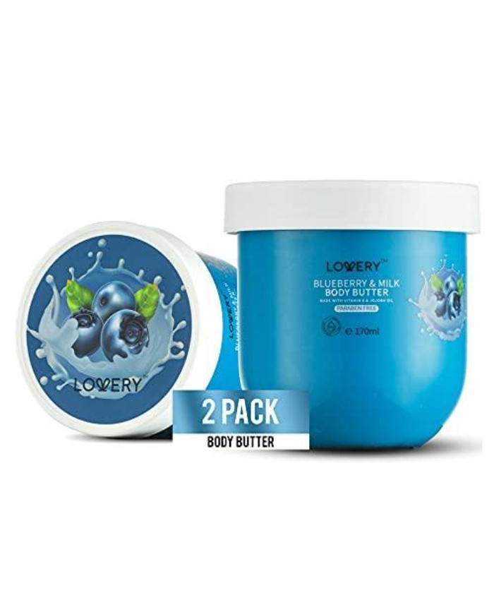 Blueberry Milk Body Butter- 2pc Whipped Cream
