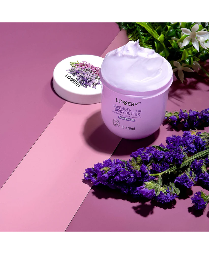 Lavender Lilac Body Butter - 6oz Whipped Cream