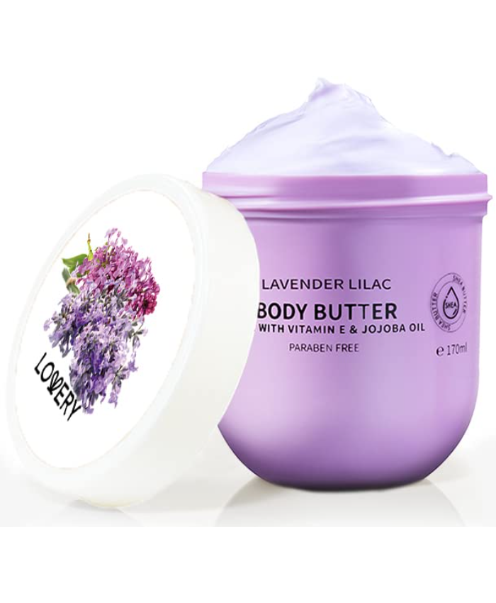Lavender Lilac Body Butter - 6oz Whipped Cream