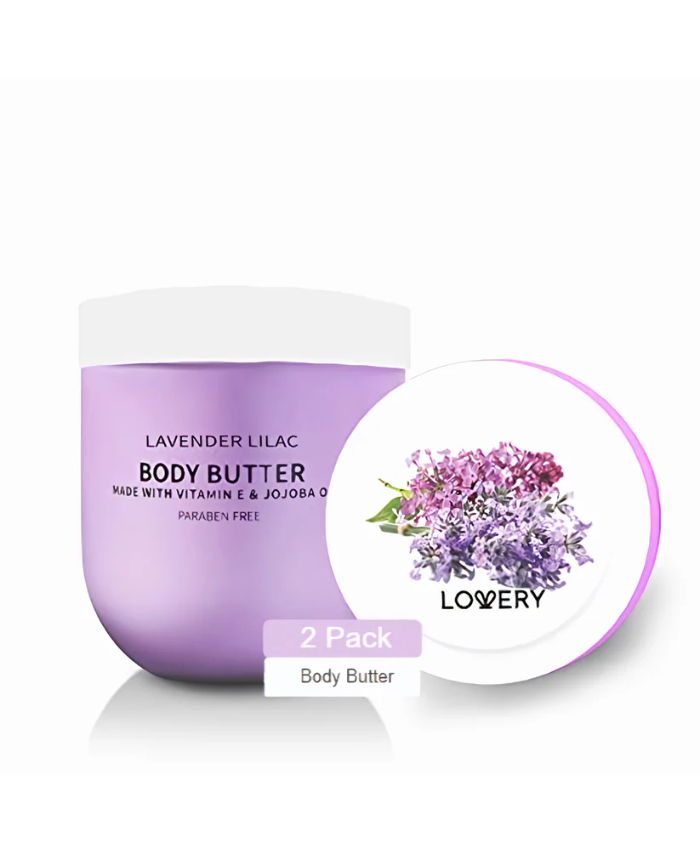 Lavender Lilac Body Butter - 2pc Whipped Cream