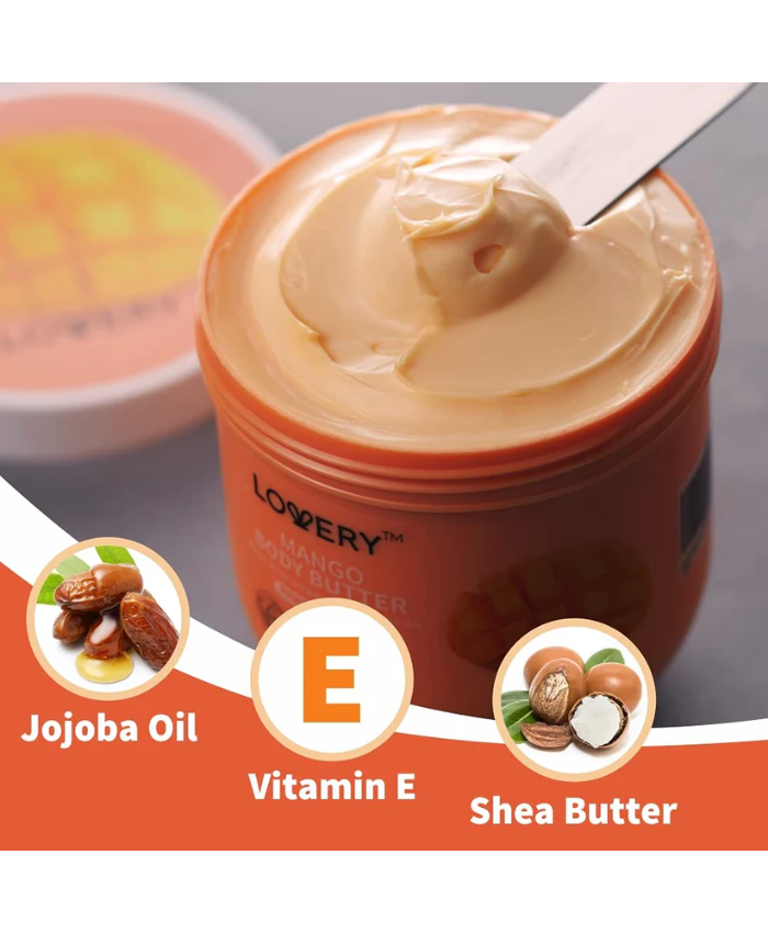 Mango Body Butter - 12oz Whipped Cream